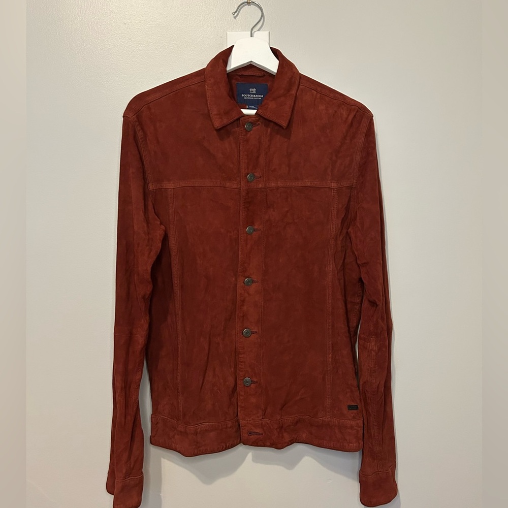Scotch & Soda Suede Shirt